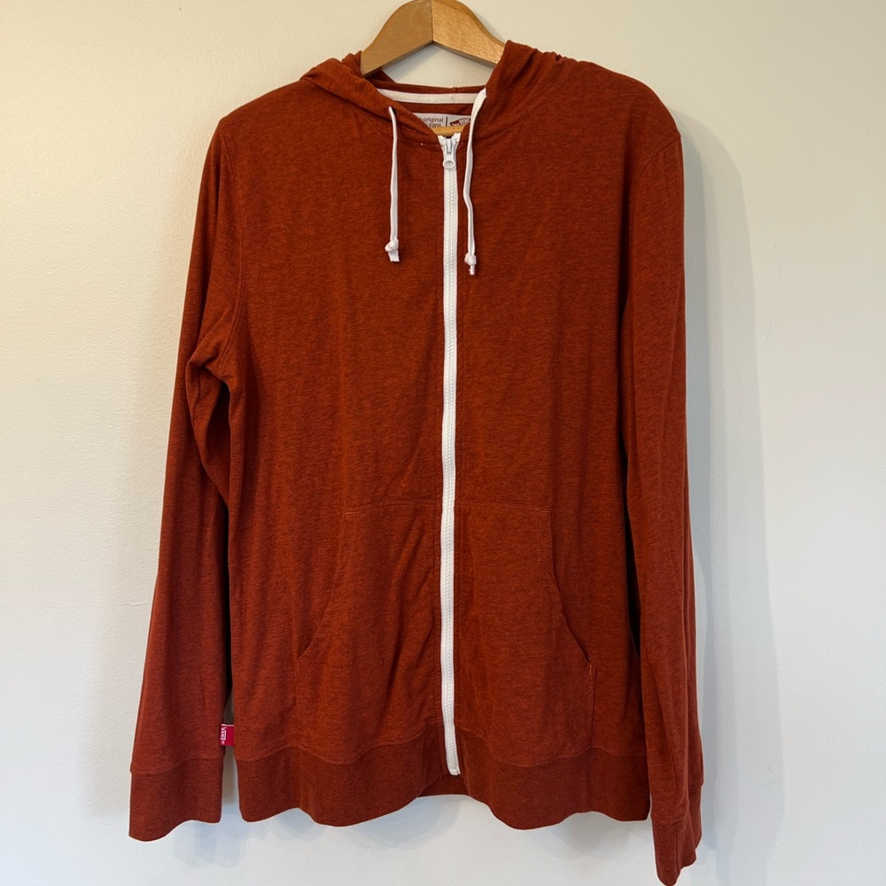 Vans Jacket w/ Zipper Like New! Size M / Red